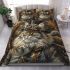 Longhaired british cat in steampunk adventures bedding set