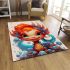 Mermaid's magical world area rugs carpet