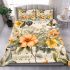 Musical botanical harmony bedding set