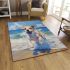 Ocean frolic a dog's blissful dive area rugs carpet