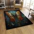 Ornate elegance the intricate butterfly area rugs carpet