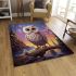 Owl's balloon adventure area rugs carpet