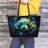 Panda colorful ink painting leather Chic Stylish Tote Bag & Women Totes: Perfect Gift for Girlfriend | Crossbody, Purse, Handbag