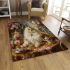 Persian cat at tea parties area rugs carpet