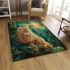 Persian cat in ancient mayan temples area rugs carpet