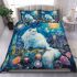 Persian cat in celestial gardens bedding set