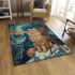 Persian cat in celestial observatories area rugs carpet