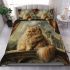 Persian cat in classical style bedding set