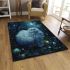 Persian cat in ethereal moonlit glades area rugs carpet