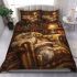 Persian cat in literary nooks bedding set