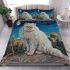 Persian cat in lunar eclipse observations bedding set