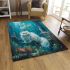 Persian cat in mythical atlantis area rugs carpet