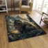 Persian cat in nordic mythology area rugs carpet