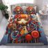 Red haired guitarist dream bedding set