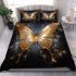 Regal golden butterfly elegance bedding set