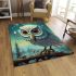 Riverside owl observation area rugs carpet