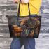 Sidney with dream catcher leather tote bag