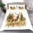 Stag in the forest bedding set