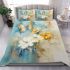 Tranquil butterfly garden bedding set