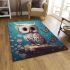 Tranquil owl haven area rugs carpet