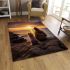 Tranquil sunset overlook area rugs carpet