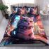 Urban tranquility a cat's perspective bedding set