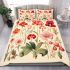 Vibrant floral vase bedding set