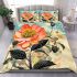 Vibrant yellow flower in nature bedding set