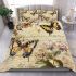 Vintage collage of vintage butterflies bedding set