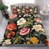 Vintage floral symmetry bedding set