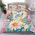 Watercolor painting of butterflies bedding set