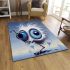 Whimsical water creature area rugs carpet