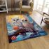 Whimsical winter owls area rugs carpet