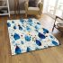 Whispers of bloom minimalist floral artistry area rugs carpet