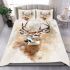 Whitetailed buck portrait bedding set