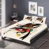 Abstract animal combining organic shapes bedding set