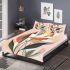 Abstract art with geometric shapes and lines bedding set