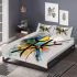 Abstract composition featuring various geometric shapes bedding set