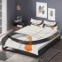 Abstract line drawing bedding set