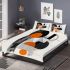 Abstract line drawing bedding set