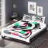 Abstract modern style with dynamic shapes and lines bedding set