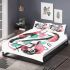 Abstract modern style with dynamic shapes and lines bedding set