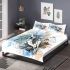 Abstract ocean turtle bedding set