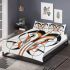 Abstract symmetrical line drawing bedding set