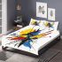 Abstract with the shape of a butterfly bedding set