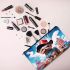 Adventurous Canine in the Colorful Sky Makeup Bag