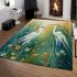 Avian harmony illustrating the charm area rugs carpet