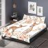 Baby animals in a floral style with a cute deer bedding set