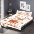 Beautiful deer with autumn leaves bedding set