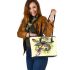 Beautiful dragonfly swirling colors leather Chic Stylish Tote Bag & Women Totes: Perfect Gift for Girlfriend | Crossbody, Purse, Handbag